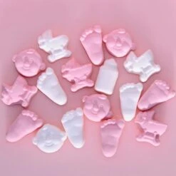 Babyschuimpjes Roze (1kg)