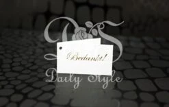 Bedankkaartje Bedankt! Goud (24st)