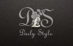 Sierletter L Zilver (12st)