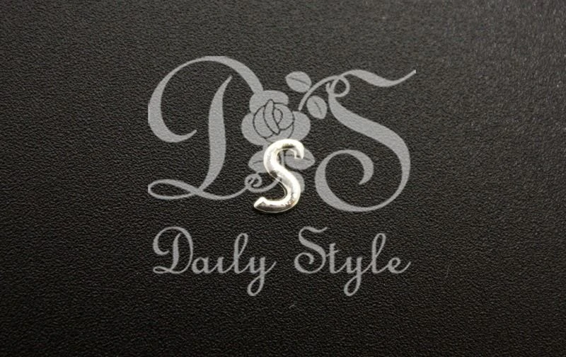 Sierletter S Zilver (12st)