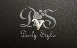 Sierletter V Zilver (12st)