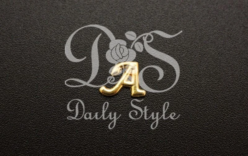 Sierletter A Goud (12st)