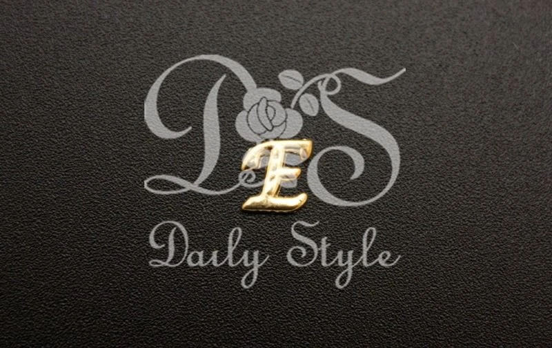 Sierletter E Goud (12st)