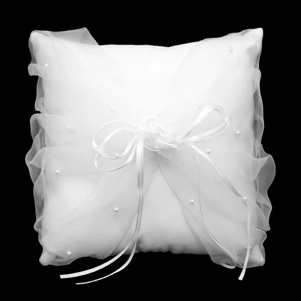 Ringkussen 'Celia' Wit