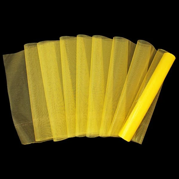 Decoratiestof Organza Geel (30x500cm)