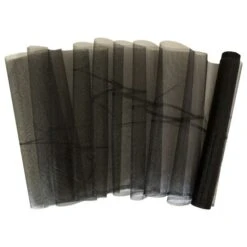 Decoratiestof Organza Zwart (30x500cm)