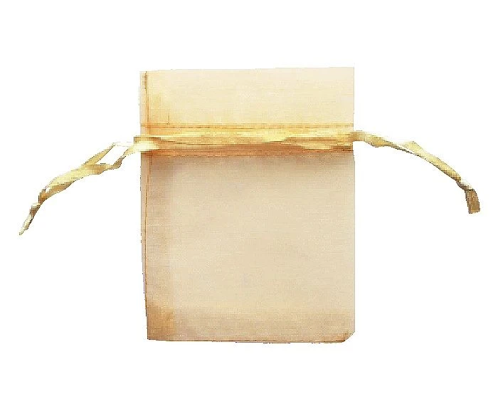 Organzazak S 7x9cm Goud (12st) 3 Organzazak S 7x9cm Goud (12st)