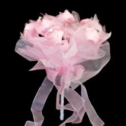 Bruidsmeisjesboeket Roze