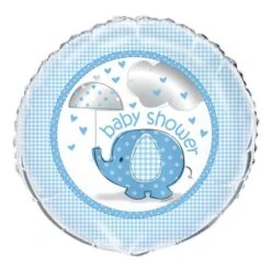 Folieballon Olifantje Blauw