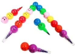 Smiley Kleurpotloden (4st)