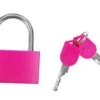 Hangslot 43MM Fuchsia -Feestartikelen Korting 170817 3033 2f 8