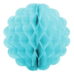 Honeycomb PonPon Ø28cm Blauw