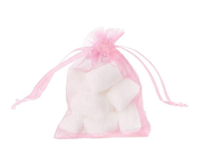 Organzazak S 7x9cm Roze (12st) - Afbeelding 3