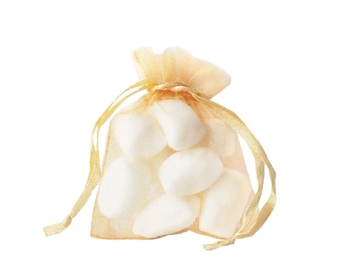 Organzazak S 7x9cm Goud (12st) 4 Organzazak S 7x9cm Goud (12st) - Afbeelding 2