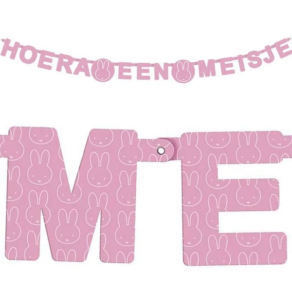 Slinger Nijntje Roze