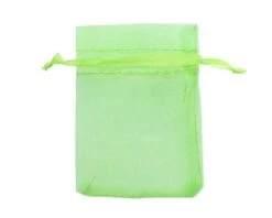 Organzazak M 10x13cm Groen (12st)