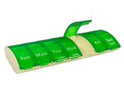 Pillendoos 7-dagen Groen