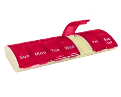 Pillendoos 7-dagen Roze