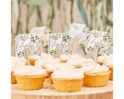 Cupcake Toppers Hey Baby Ginger Ray (12st)