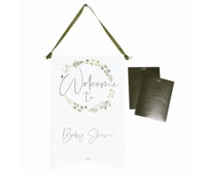 Welkom Banner Botanical Baby Ginger Ray