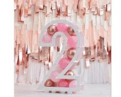 Ballonnen Mozaïek Standaard Cijfer 2 Ginger Ray