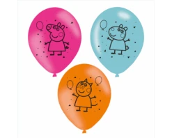Ballonnen Peppa Pig (6st)