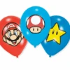 Ballonnen Super Mario (6st)