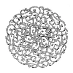 Barok Schaal Zilver 25cm