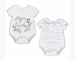 Baby Voorspellingskaarten Ginger Ray (10st) -Feestartikelen Korting bba 112b