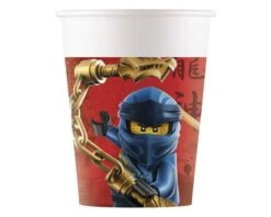 Bekers LEGO Ninjago 200ml (8st)