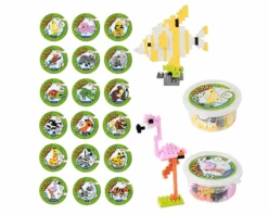 Bouwstenen Mini Dier In Potje