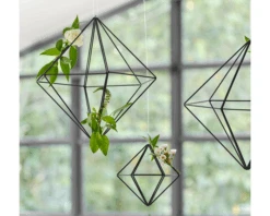 Hangdecoratie Klein Geo Metal Zwart Ginger Ray