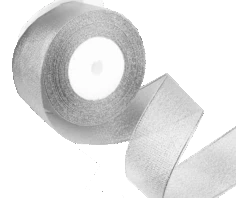 Cadeaulint 4cm Zilver