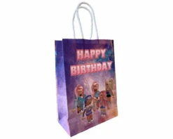 Cadeautasjes Roblox Happy Birthday Roze (6st)