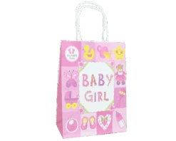Cadeautasjes BABY GIRL (6st)