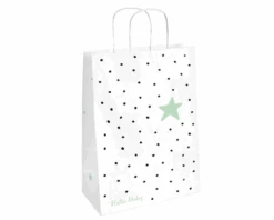 Cadeautasjes Hello Baby Dots (8st)