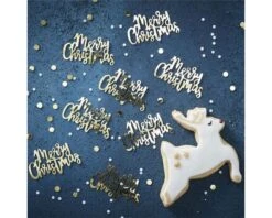 Tafelconfetti Merry Christmas Goud Ginger Ray