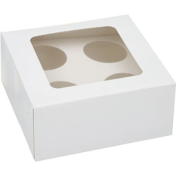24 St. Cupcake Box 4 Wit 3 24 St. Cupcake Box 4 Wit