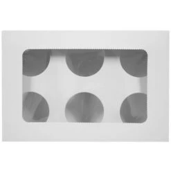 24 St. Cupcake Box 6 Wit