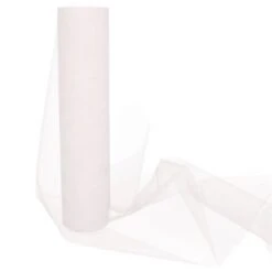 Tule Rol Wit 30cm (18m)