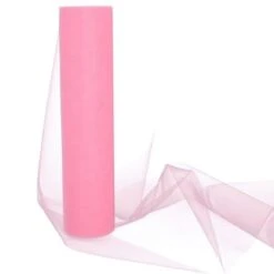 Tule Rol Roze 30cm (18m)