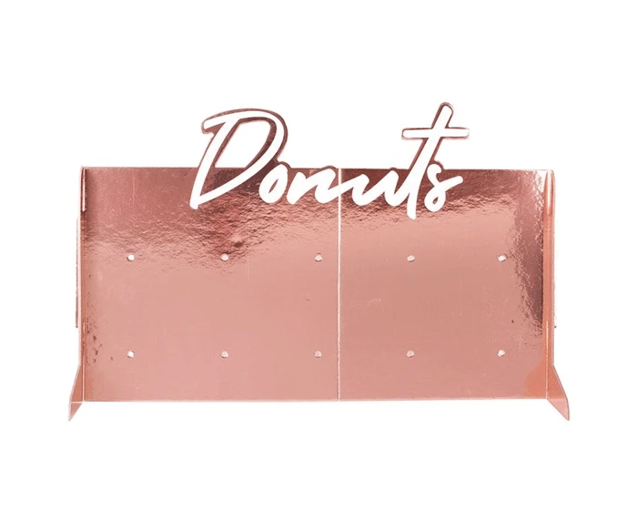 * Donut Wall Rosegoud Folie Ginger Ray - Afbeelding 2