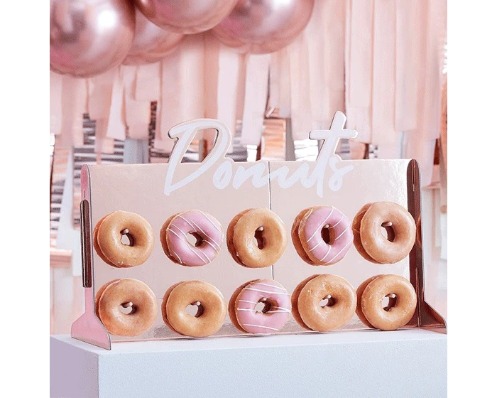 * Donut Wall Rosegoud Folie Ginger Ray