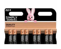Duracell Batterij Simply AA (8st)