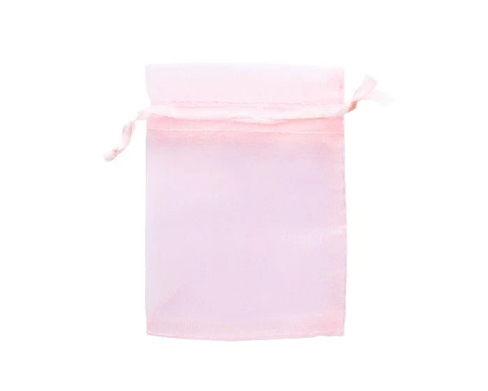 Organzazak S 7x9cm Roze (12st)