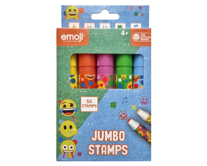 Jumbo Stempels Emoji (5st)