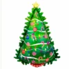 Folieballon Kerstboom Supershape (66x91cm)