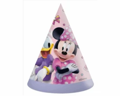 Feesthoedjes Minnie Mouse (6st)