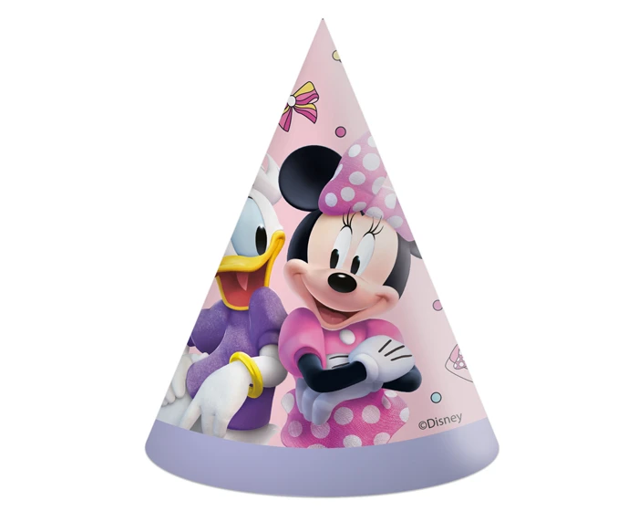 Feesthoedjes Minnie Mouse (6st)