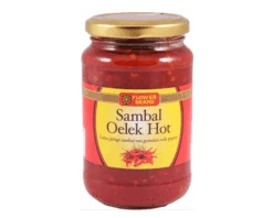 Flower Brand Sambal Oelek Hot 375g